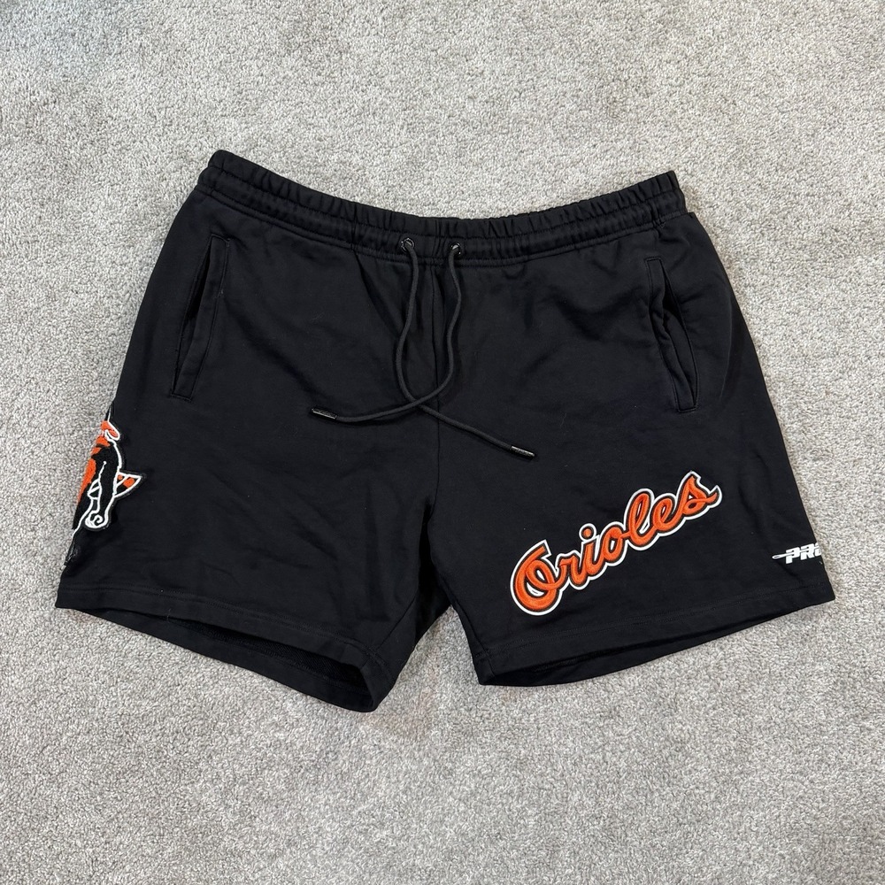 Pro Standard Baltimore Orioles Shorts 3XL Black Drawstring Pockets MLB